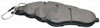 JP GROUP 4163602619 -  Комплект тормозных колодок, дисковый тормоз